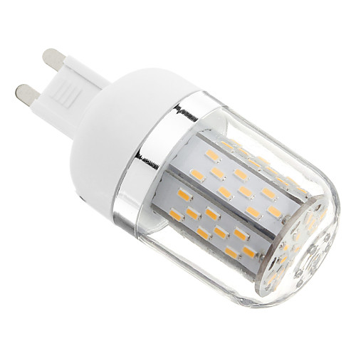 G9 5W 78x3014SMD 936LM 3000K теплый белый свет мозоли СИД лампа (AC85-265V)