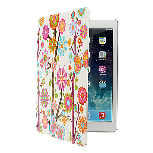 Colorfull Catoon PU кожаный чехол всего тела для Ipad Air