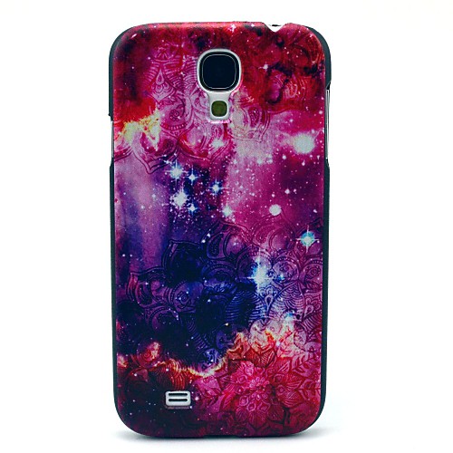 Space Star и цветочным узором Пластиковые Защитная крышка для Samsung Galaxy S4 i9500