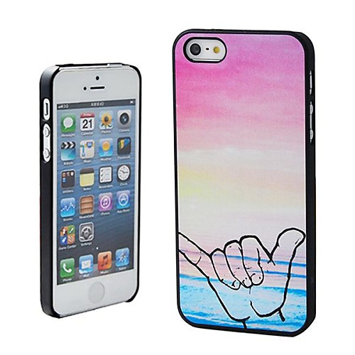 Алоха Шака Войти Case Beach Wave Гавайи Pattern пластик жесткий для iPhone 5/5S