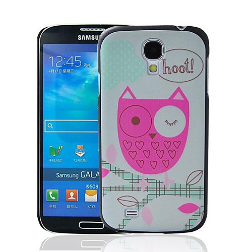 Симпатичные Pattern сова Пластиковые жесткий защитный футляр для Samsung Galaxy S4 i9500