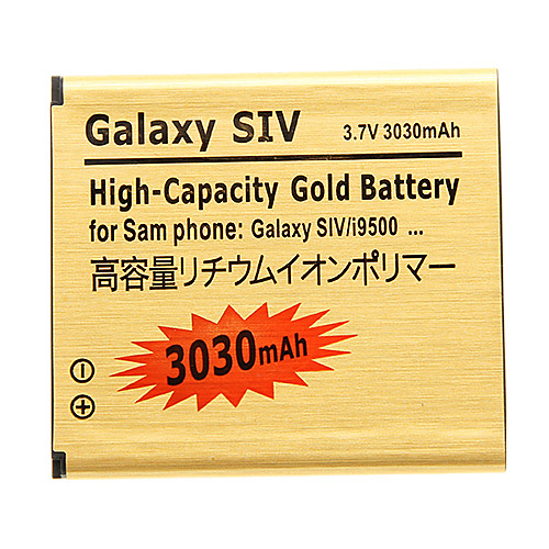 3030mAh высокой емкости батареи сотового телефона Золотой для Samsung Galaxy SIV