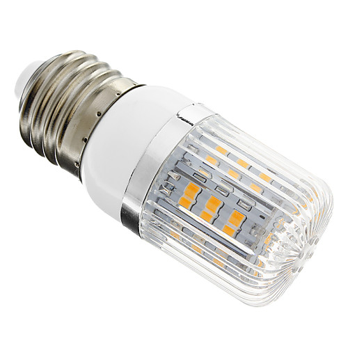 Затемнения E27 4W 24x5730SMD 250LM 2700-3500K теплый белый свет мозоли СИД лампа (220-240V)