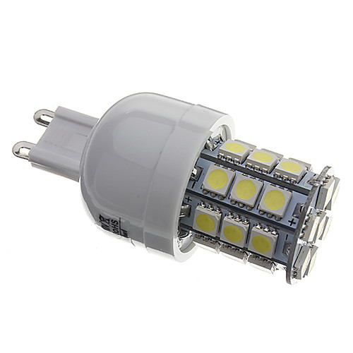 G9 3,5 Вт 30x5050smd 300-330lm 5500-6000K натуральный белый свет привел шарик мозоли (AC 110-130/ac 220-240)