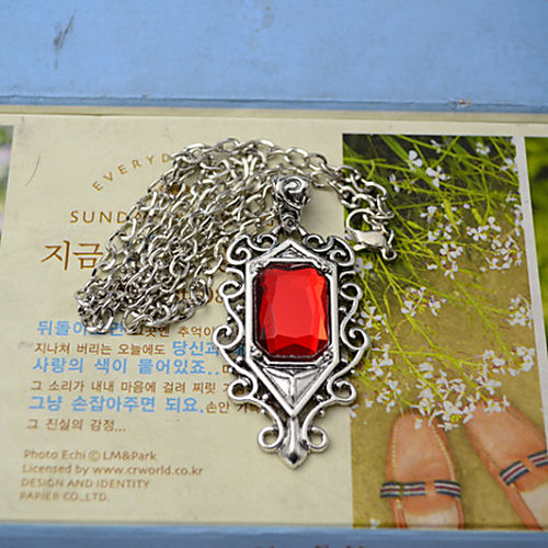 shixin классический смертельный Изабеллы серебра сплава ожерелье (1 шт)