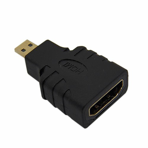 Extended Edition Micro HDMI мужчина к HDMI Женский Кабель адаптер конвертер Подключение к ЖК-HDTV 1080p