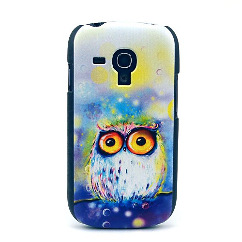 Футляр Красочные Сова мультфильм Pattern для Samsung Galaxy S3 Mini I8190