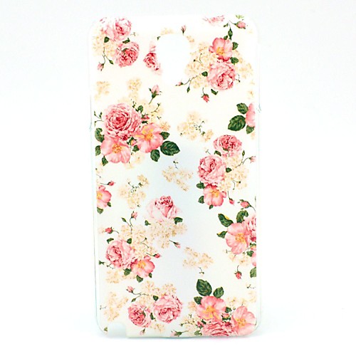 Розовый цветок розы Pattern Жесткий задняя крышка Крышка для Samsung Galaxy Note 3 Lite