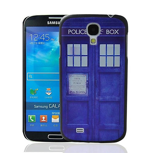 Полиция Box Доктор Кто Pattern пластиковые жесткий защитный футляр для Samsung Galaxy S4 i9500