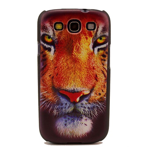 Футляр Достойное Тигр глава Шаблон для Samsung Galaxy S3 I9300