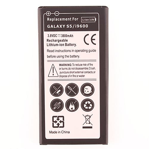 3800mAh батарея для Samsung GALAXY S5/i9600