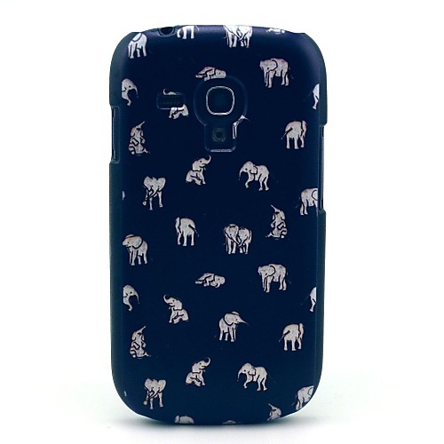 Футляр Индийский слон мультфильм Pattern для Samsung Galaxy S3 Mini I8190