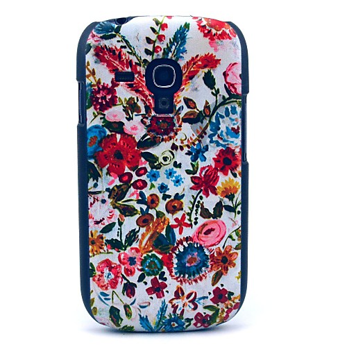 Футляр красивый узор Цветы для Samsung Galaxy S3 Mini I8190