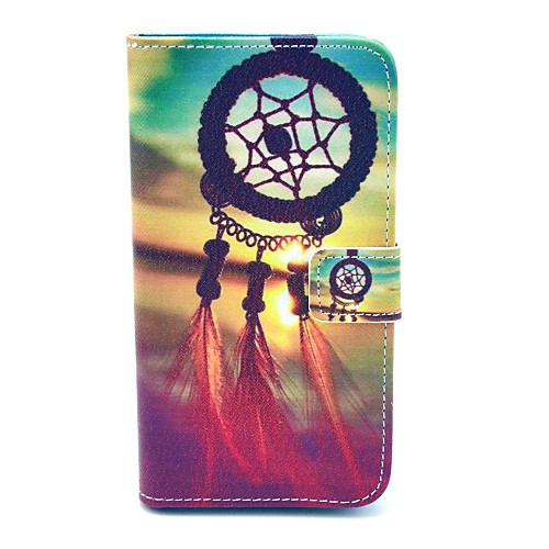 Dream Catcher шаблон PU кожаный чехол всего тела с карт памяти для Samsung Galaxy S5 Mini