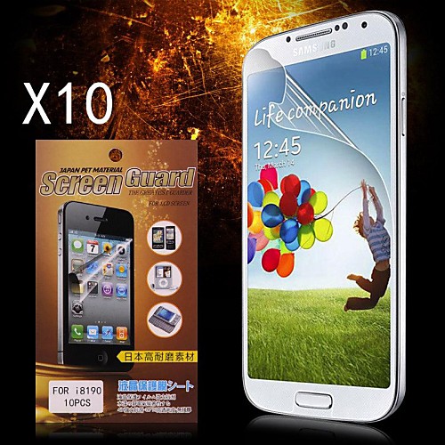 Защитный HD-экран протектор для Samsung Galaxy S3 MINI I8190 (10шт)