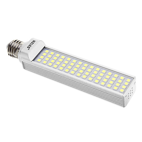 E27 12W 60x5050SMD 930LM 6000K холодный белый свет мозоли СИД лампа (AC85-265V)