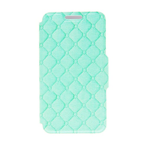 Kinston Green Grid Pattern PU Leather Full Body Case with Stand for Nokia Lumia 820