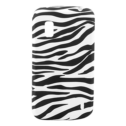 Zebra-Stripe Pattern Мягкий чехол для LG E960 Nexus 4