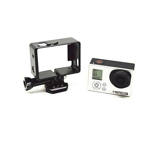 Стандартный Защитная рамка с горы базы и длинный винт для GoPro Hero3
