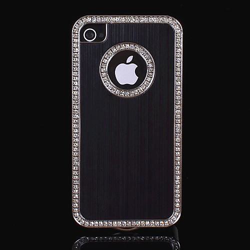 Шестигранная Алмаз Рамка Матовый Футляр алюминия для iPhone 4/4S (разных цветов)