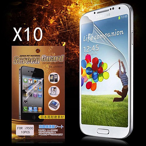 Защитный HD-экран протектор для Samsung Galaxy S4 i9500 (10шт)
