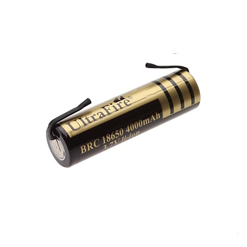 UltraFire 4000mAh 3.7V 18650 литий-ионный аккумулятор (1 шт)