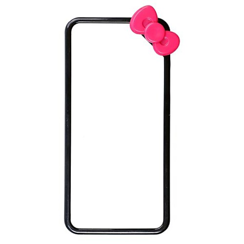 Bowknot Стиль Защитный чехол Bumper кадров для iPhone 5/5S (разных цветов)