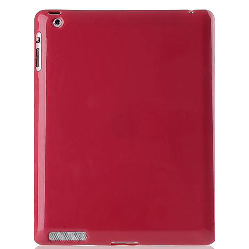 Простой Pure Color конструкции TPU мягкий чехол для IPad 2/3/4 (разных цветов)