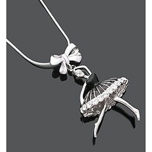 Мода Девочка балета сплава ожерелье (1 шт)