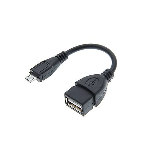 Micro USB мужчина к USB Женский Кабель (12см)