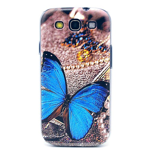 Красивая бабочка шаблон жесткий задняя крышка Крышка для Samsung Galaxy S3 I9300