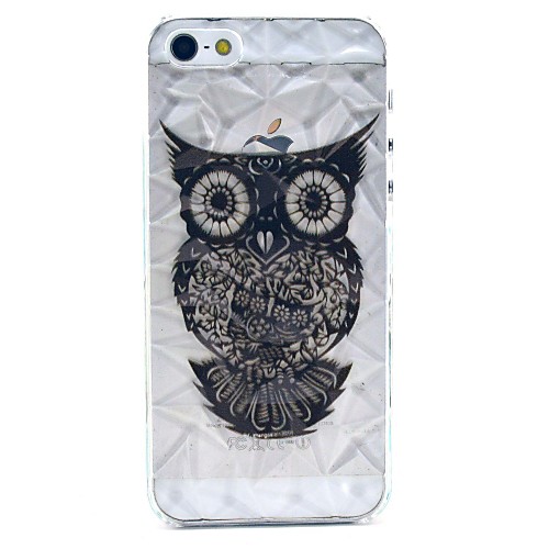 Ромб чехол с Owl Футляр печати для IPhone 5/5S