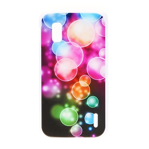 Дело Кинстон Цвет Bubble Pattern пластиковые Жесткий для Google LG Nexus 4