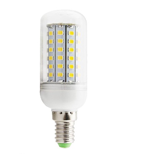 E14 12W 102x2835SMD 750LM 6000K холодный белый свет Светодиодные пятно лампы (AC 220-240V)