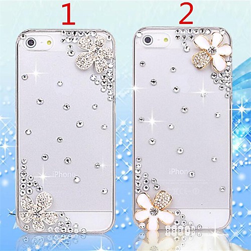 Симпатичные люкс Bling кристалла алмаза Обложка Футляр для IPhone 5/5S (разных цветов)