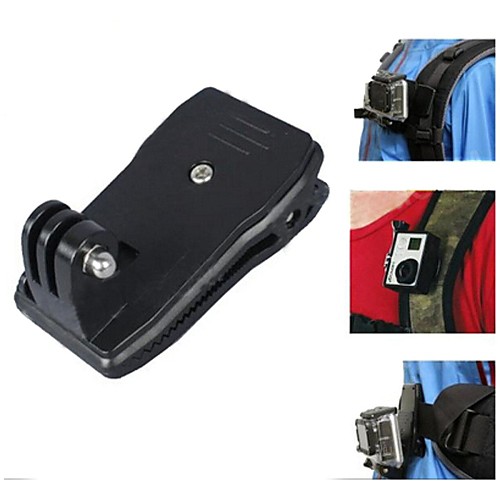 HGYBEST 360; Rotary Backшт Rec-mounts Clip Fast Clamp Mount для GoPro Hero3 / Hero3 / Hero2 /Hero