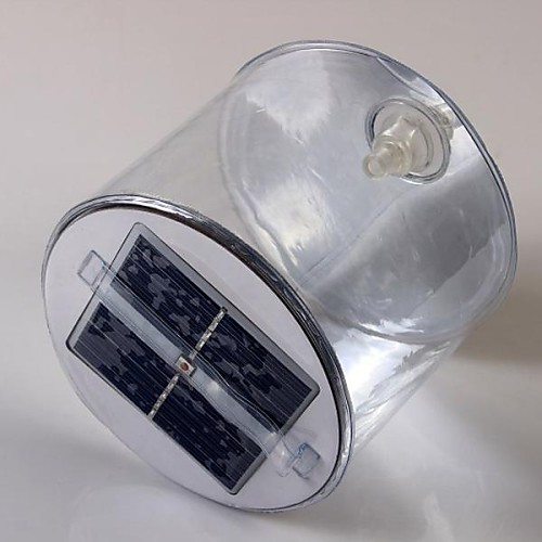 10-светодиодный солнечных батареях Новинка Надувные аккумуляторная лампа ночь свет фонарей