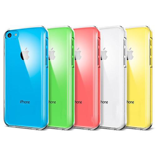 vormor сплошной цвет прозрачная задняя крышка для iPhone 5с (ассорти цветов)