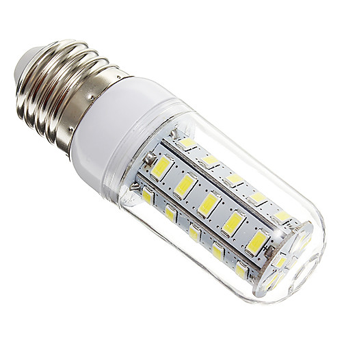 e27 7W 36x5730smd 650lm 3500K / 6000K теплый белый / холодный белый свет привел кукурузы лампочку (220)