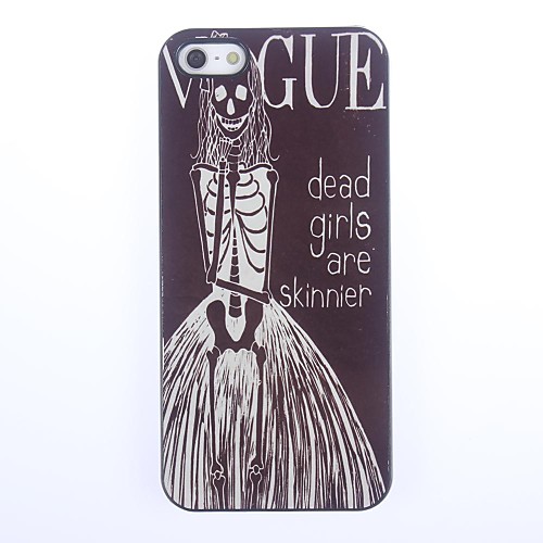 Алюминий Футляр Vogue Мертвая девочка Шаблон для iPhone 5/5S