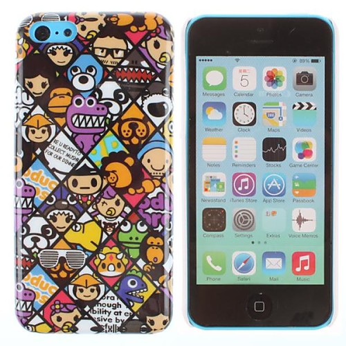 Все виды Футляр для животных Глава Pattern ПК для IPhone 5C