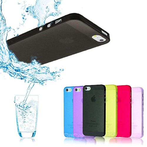 vormor ультра тонкий прозрачный кристалл прозрачный чехол iPhone 5/5 секунд (разные цвета)