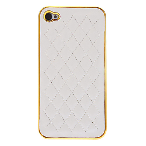 White Deluxe овец хромовой кожи золотой оправе яблока аргументы за iphone 4/4S