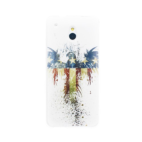 Кинстон American Eagle Pattern ТПУ мягкий чехол для HTC Один Mini M4