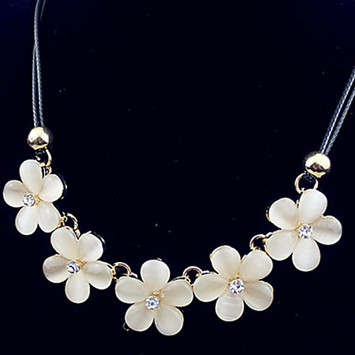 Элегантные цветы колье ожерелья