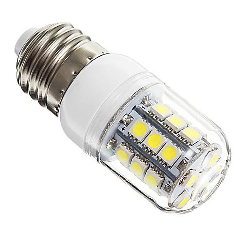 E27 3W 27x5050SMD 170-210LM 3000K теплый белый свет мозоли СИД лампа (220-240V)