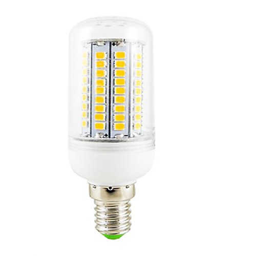 E14 12W 102x2835SMD 750LM 3000K теплый белый свет Светодиодные пятно лампы (AC 220-240V)