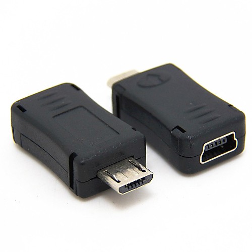 Micro USB 5 контактный разъем для Mini USB 5-контактное гнездо кабеля адаптера