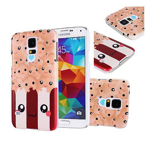 Kawaii Pattern Попкорн Пластиковый корпус для Samsung Galaxy S5 Mini G800