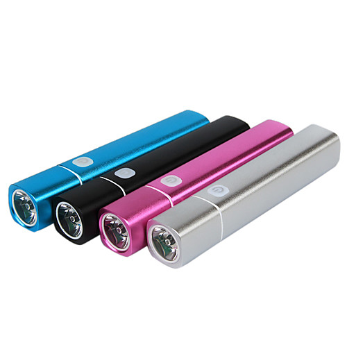 2200mAh сигары форма внешняя батарея для iphone6 / 6plus / 5s Samsung S4 / 5 HTC и других мобильных устройств